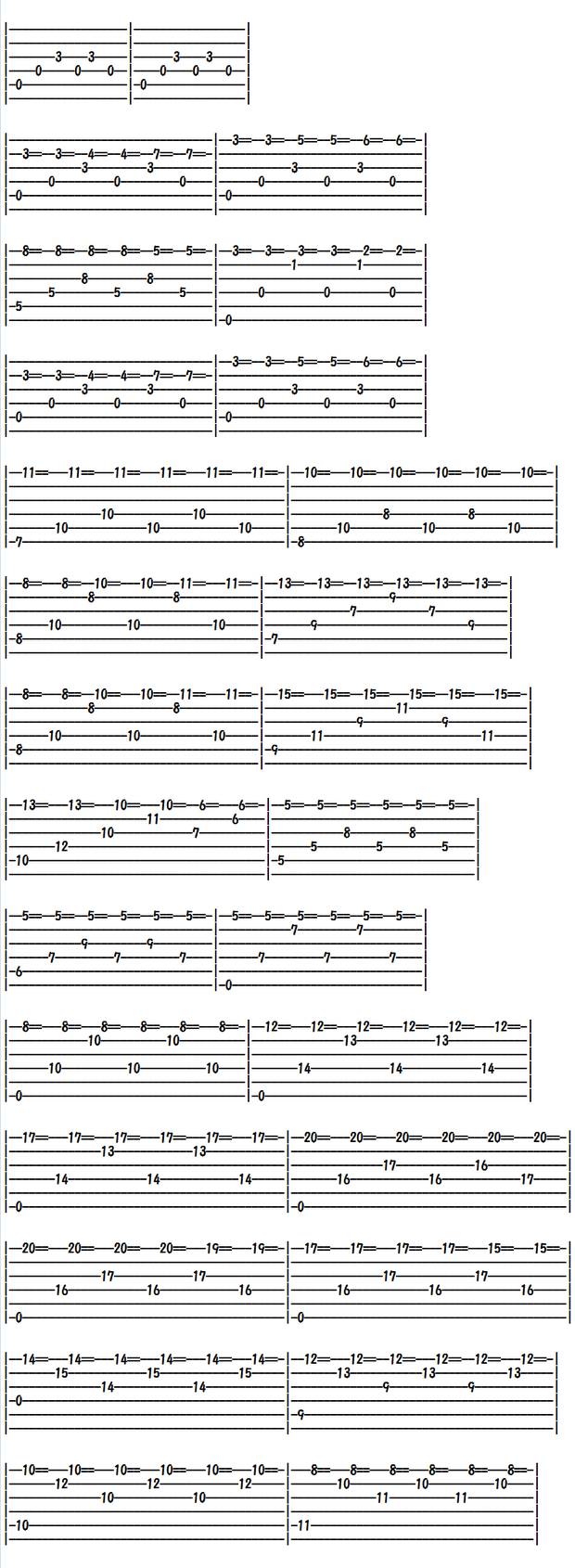 Hardest Classical Guitar Sheet Music (Tabs), Un Sueno en la Floresta